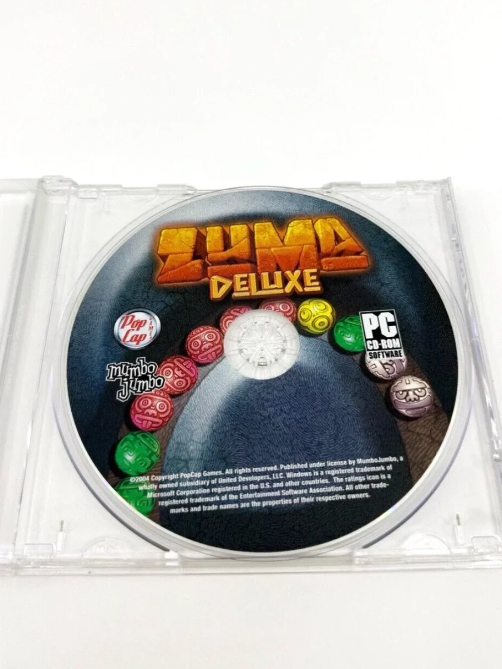 Zuma Deluxe, Bejeweled 2, Jewel Quest, Big Kahuna Reef Pc Games - Lot of 4